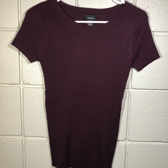 *20% OFF* Rue21 | Ribbed Tee - Picture 1 of 3